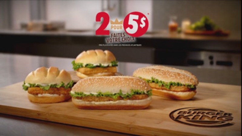 Burger King - 2 pour 5